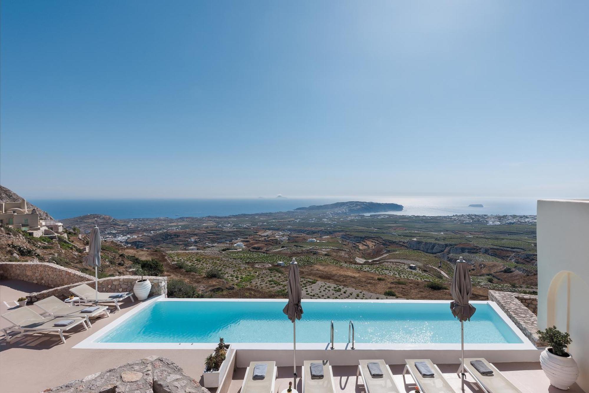 Zatrikion Santorini Villas Pýrgos Extérieur photo