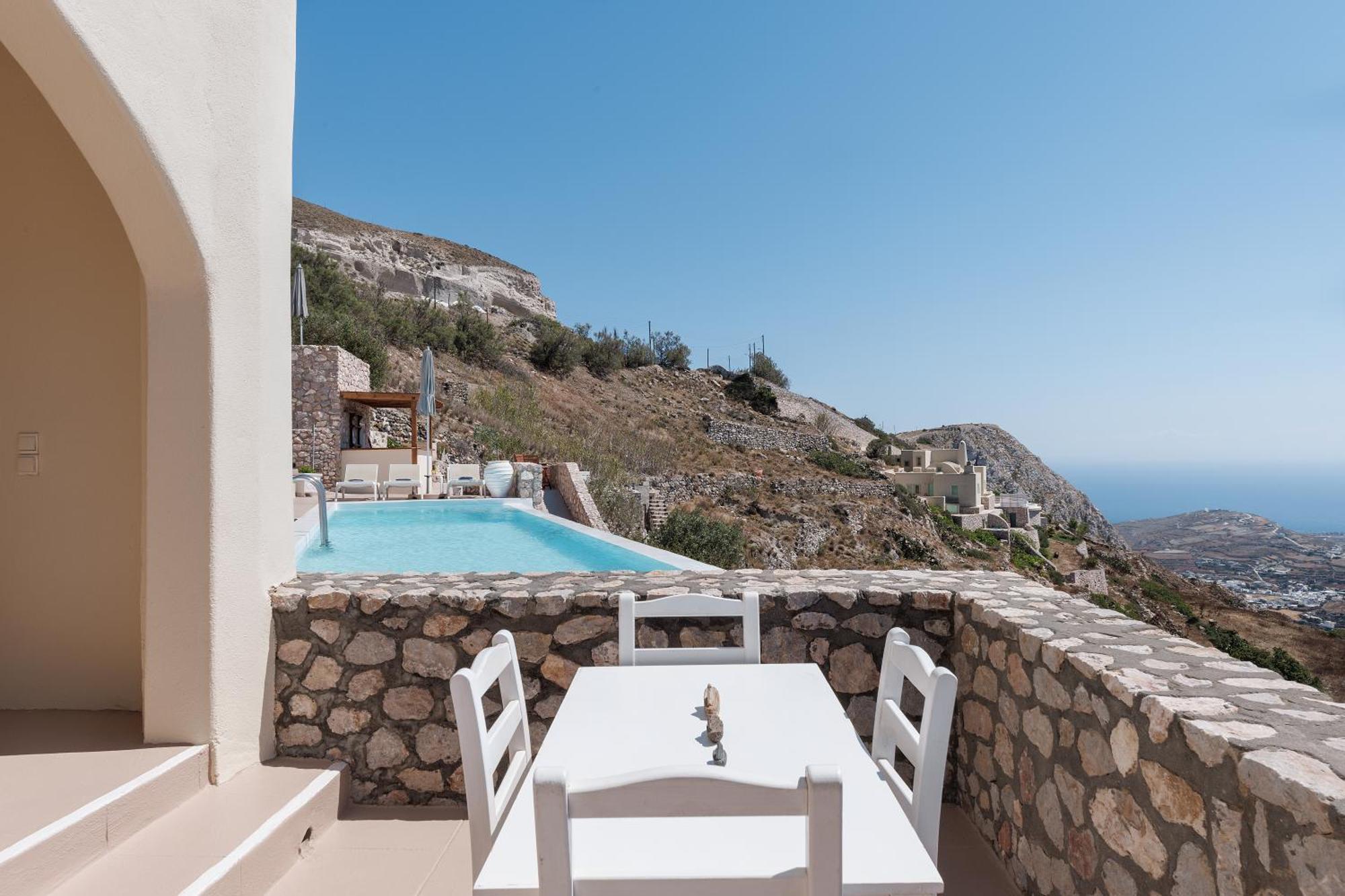 Zatrikion Santorini Villas Pýrgos Extérieur photo