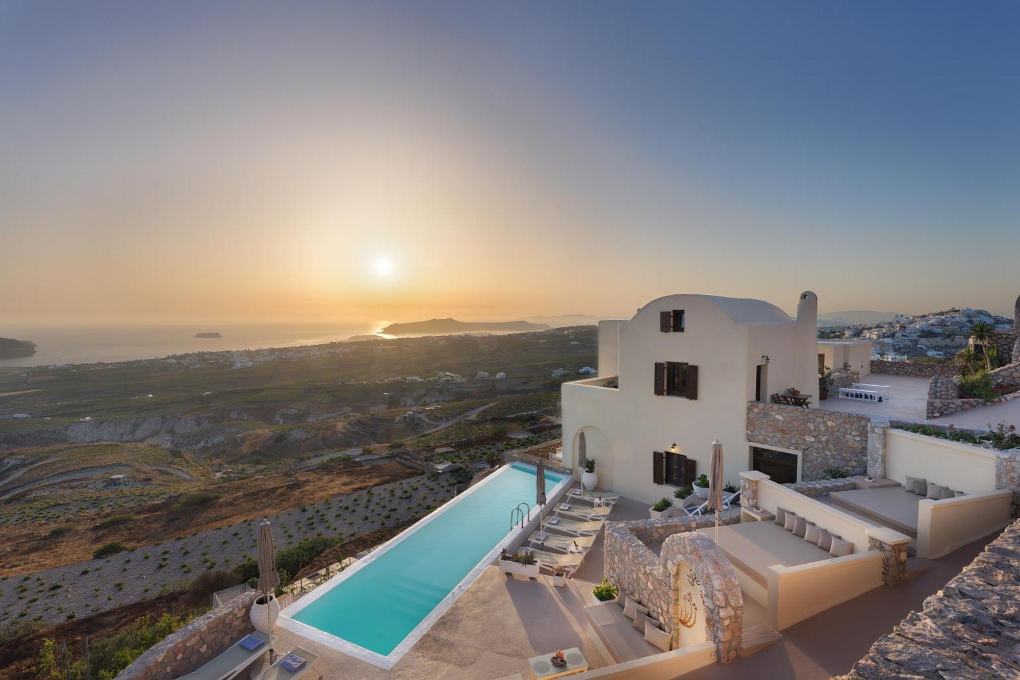 Zatrikion Santorini Villas Pýrgos Extérieur photo