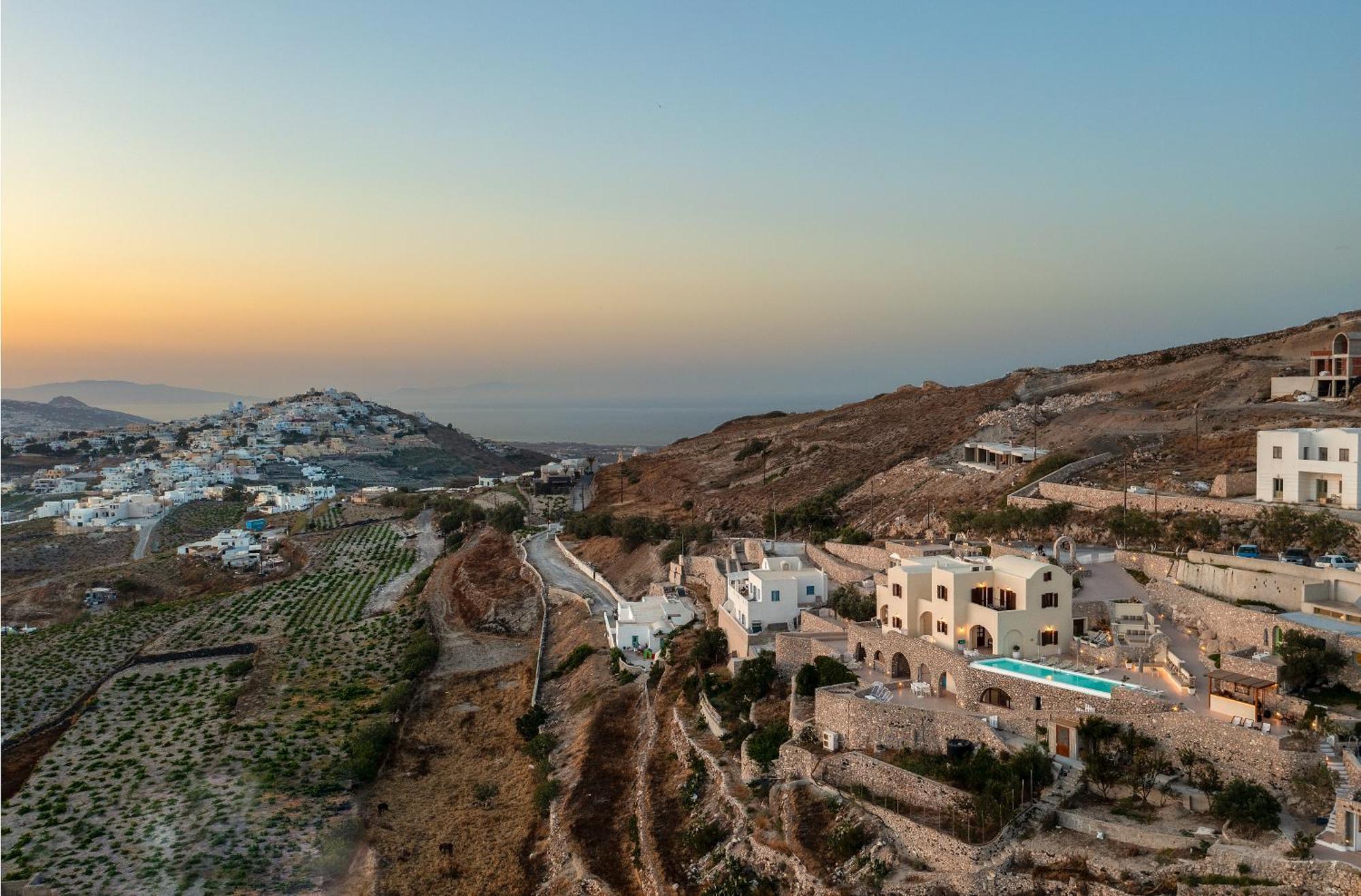 Zatrikion Santorini Villas Pýrgos Extérieur photo