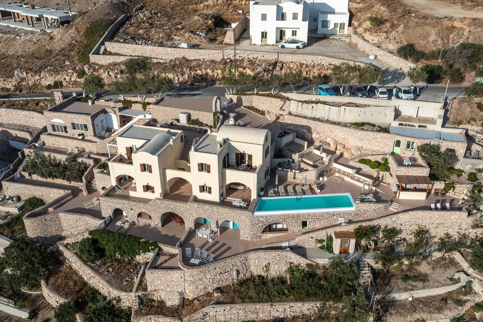 Zatrikion Santorini Villas Pýrgos Extérieur photo