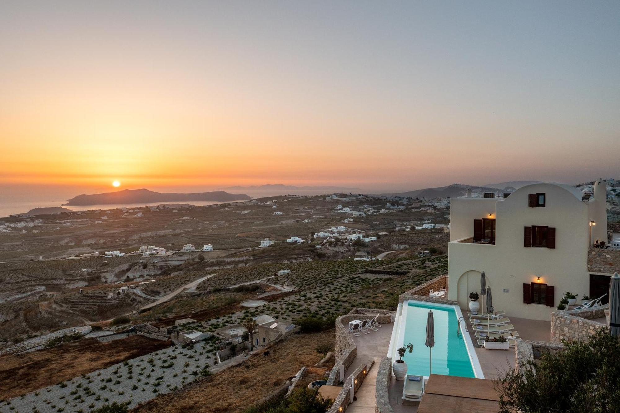Zatrikion Santorini Villas Pýrgos Extérieur photo