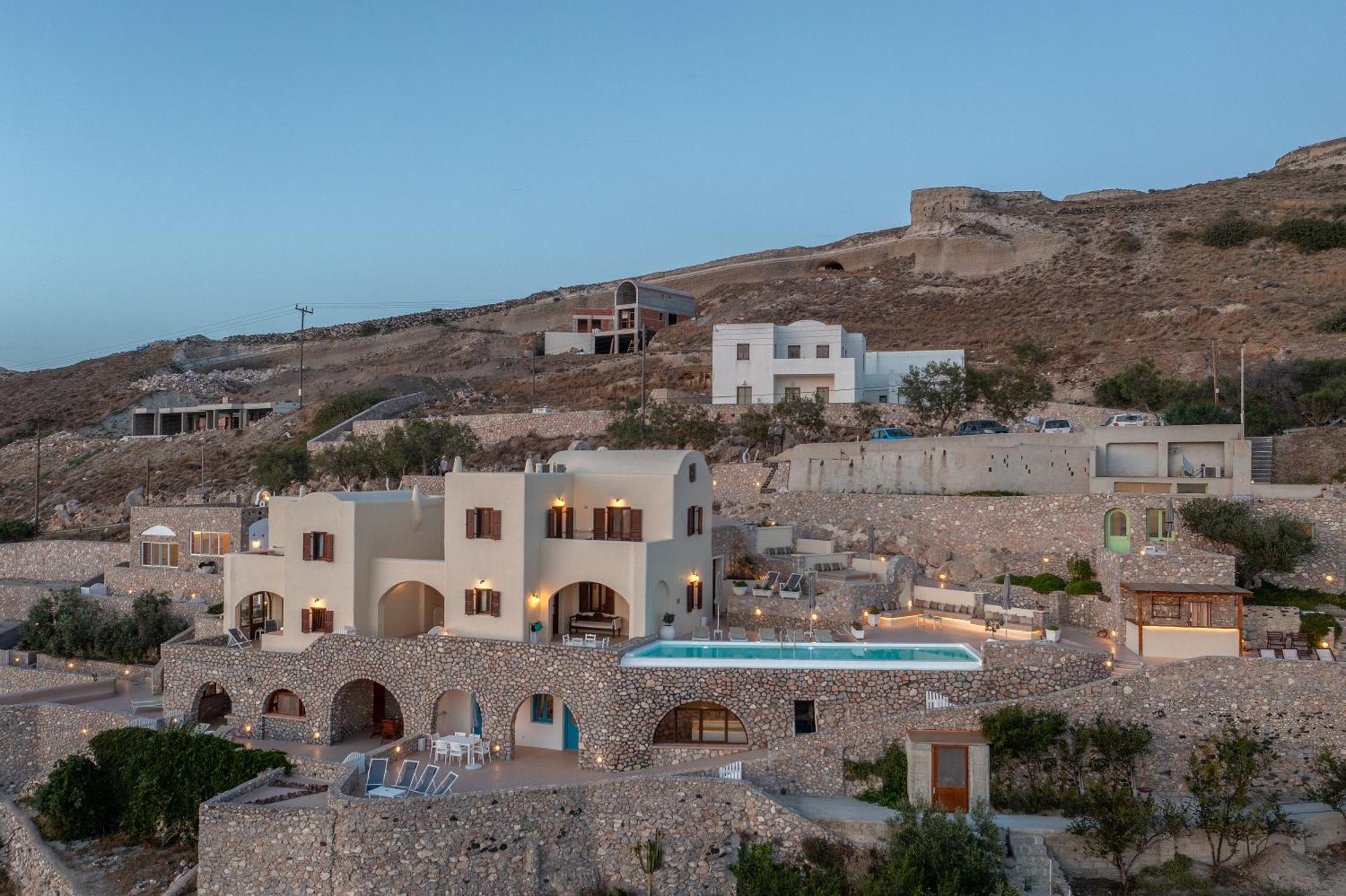 Zatrikion Santorini Villas Pýrgos Extérieur photo