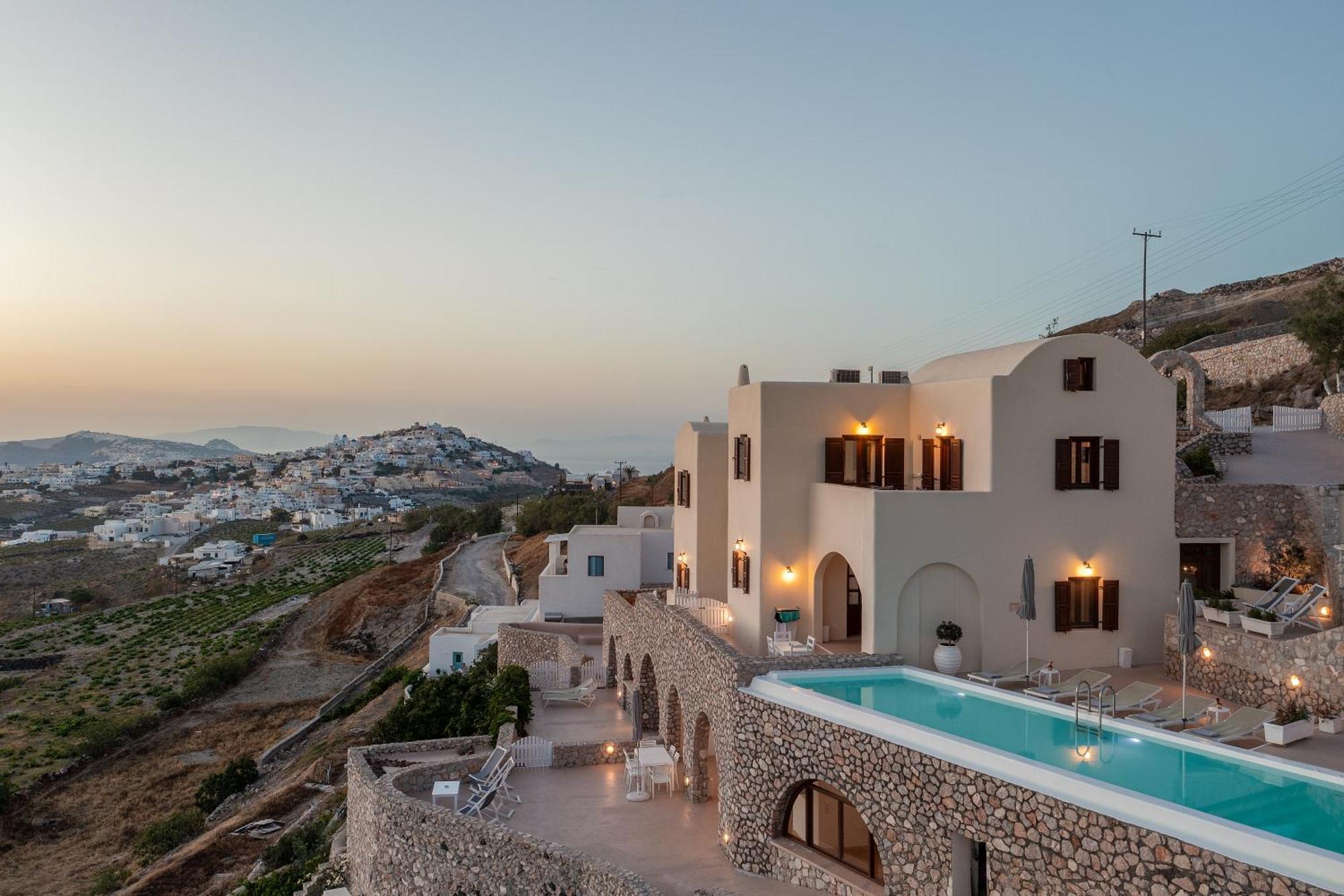 Zatrikion Santorini Villas Pýrgos Extérieur photo