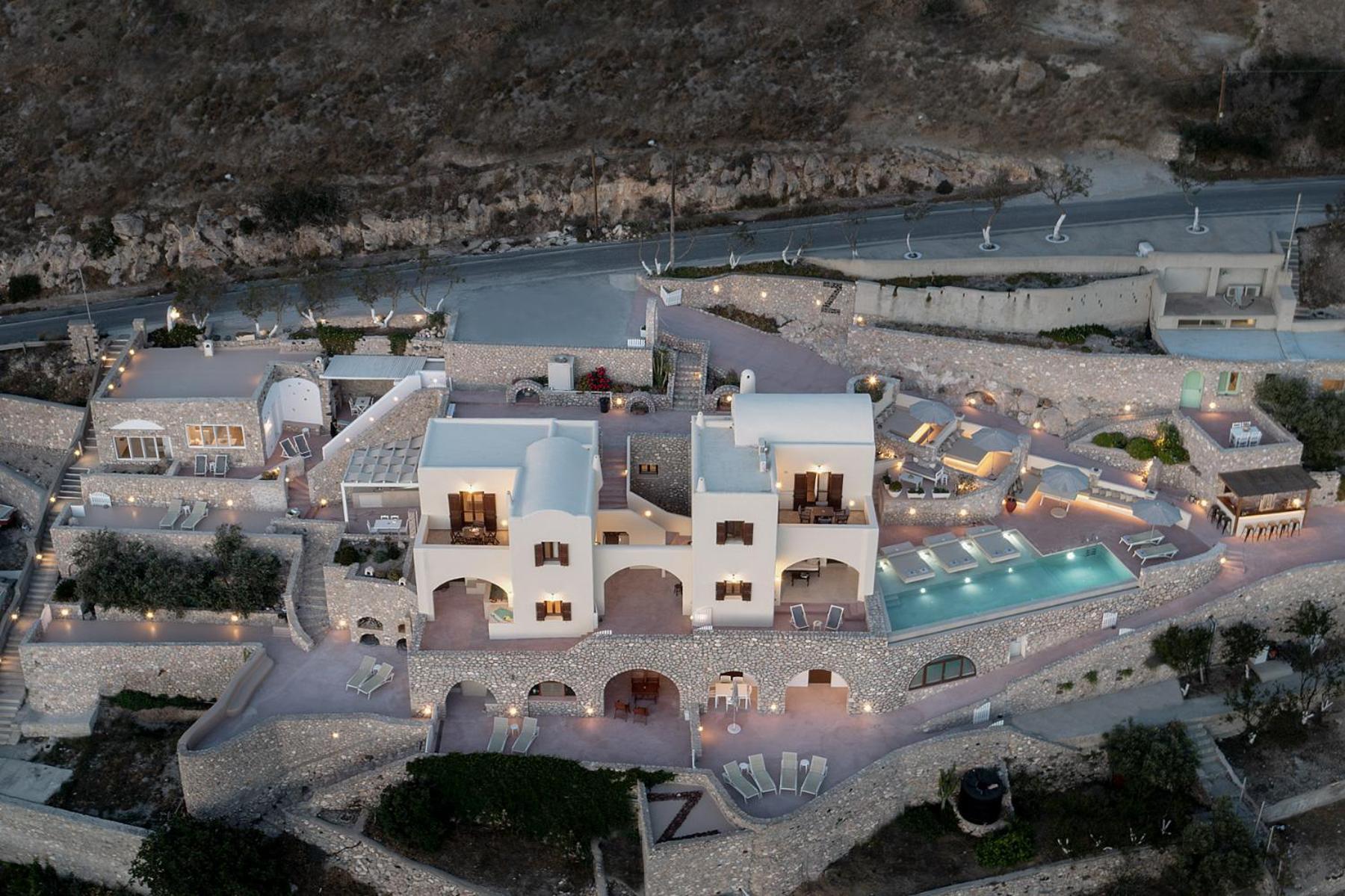 Zatrikion Santorini Villas Pýrgos Extérieur photo